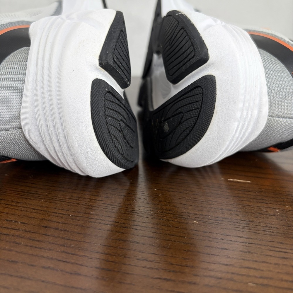 AllSwifit Shoes Women's 6 White Orange Gray Athletic Running Lace Up Sneaker - Picture 15 of 16